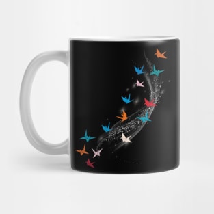 Colorful Paper Cranes Costume Gift Mug